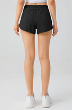 Women's FreeRUN High Waist Lined Shorts with Zipper Pockets