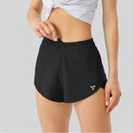 Women's FreeRUN High Waist Lined Shorts with Zipper Pockets