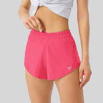 Women's FreeRUN High Waist Lined Shorts with Zipper Pockets